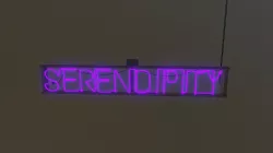 Neon Serendipity Sign