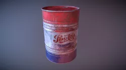 Pepsi barrel