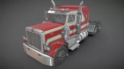 Peterbilt 359 semi truck