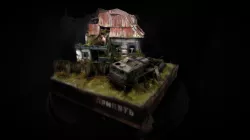 Post-apocalyptic Diorama Pripyat Chernobyl