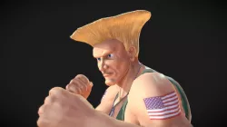 Retrogasm2019 Guile from Street Fighter 2