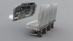 Robin dr400 Cockpit Test