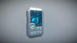 Sci-Fi Wall Control Panel