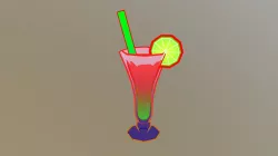 Strawberry Lime Slush