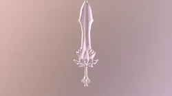 Sword Hand Painted