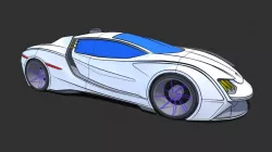 VR Car Sketch