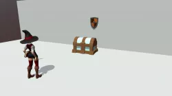 Witch summoning sword