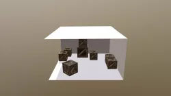 3D Crate Model