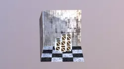 3D Crate Model