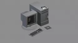Computer model - Blender