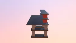 Concrete Block Desk