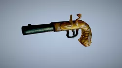 Flintlock Gun - Low Poly Game