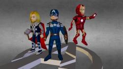 low poly avengers 3D Models | Page 1 | STLFinder