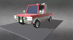 Low poly car