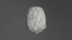 Low poly Skull