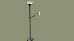 Modern Tall Adjustable Lamp