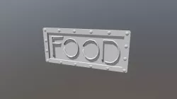 Neon Sign Food