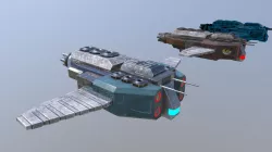 SCIFI Spaceship pack : Hammer