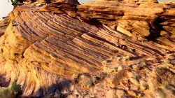 Striped Red Rock