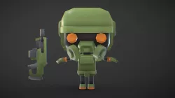 Stylized mini Character
