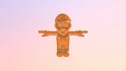 Super Mario Odyssey - Gold Mario