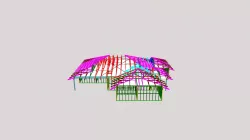 T9344 Truss Layout 3D