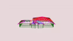 T9348 Truss Layout 3D