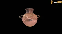 10 Vaso a collo con anse a gomito