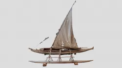 Anutan sailing canoe "Turuturukiteniu"
