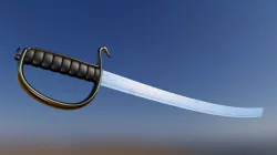 Damascus Steel Sabre