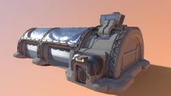 Desert Planet Bunker Garage Thing