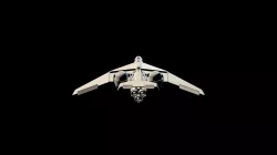 Futuristic Combat Jet
