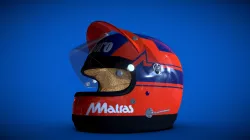GILLES VILLENEUVE 78 Long Beach GP Helmet