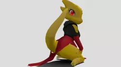 Goldie Model for Pikarret - VRChat