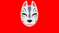 Japanese Kitsune Mask