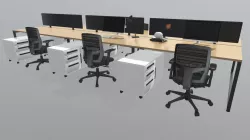 Litewall Evolve 6P Workstation