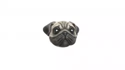 Pug pet model jewellery