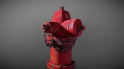 Red Fire Hydrant