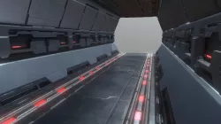 Sci-fi corridor