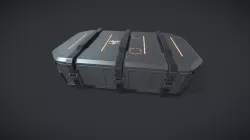 sci-fi crate gun metal