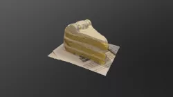 Slice of Vanilla Cake