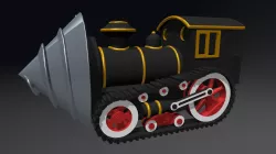 Steampunk mole machine