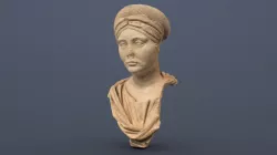 Stone Statue Bust (photogrammetry Scan)