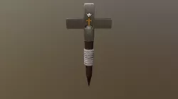 Vampire Hunter Stake Model