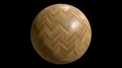 Wood Flooring Ash Chevron Darker 001
