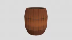 Wooden Barrel