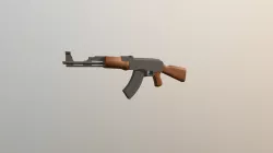 Ak47 blender model