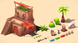 Asset Set - Gradient Desert