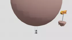 Astronaut's 3D Adventure. Part 3: Swing on Mars