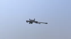 Barett M82 blender model